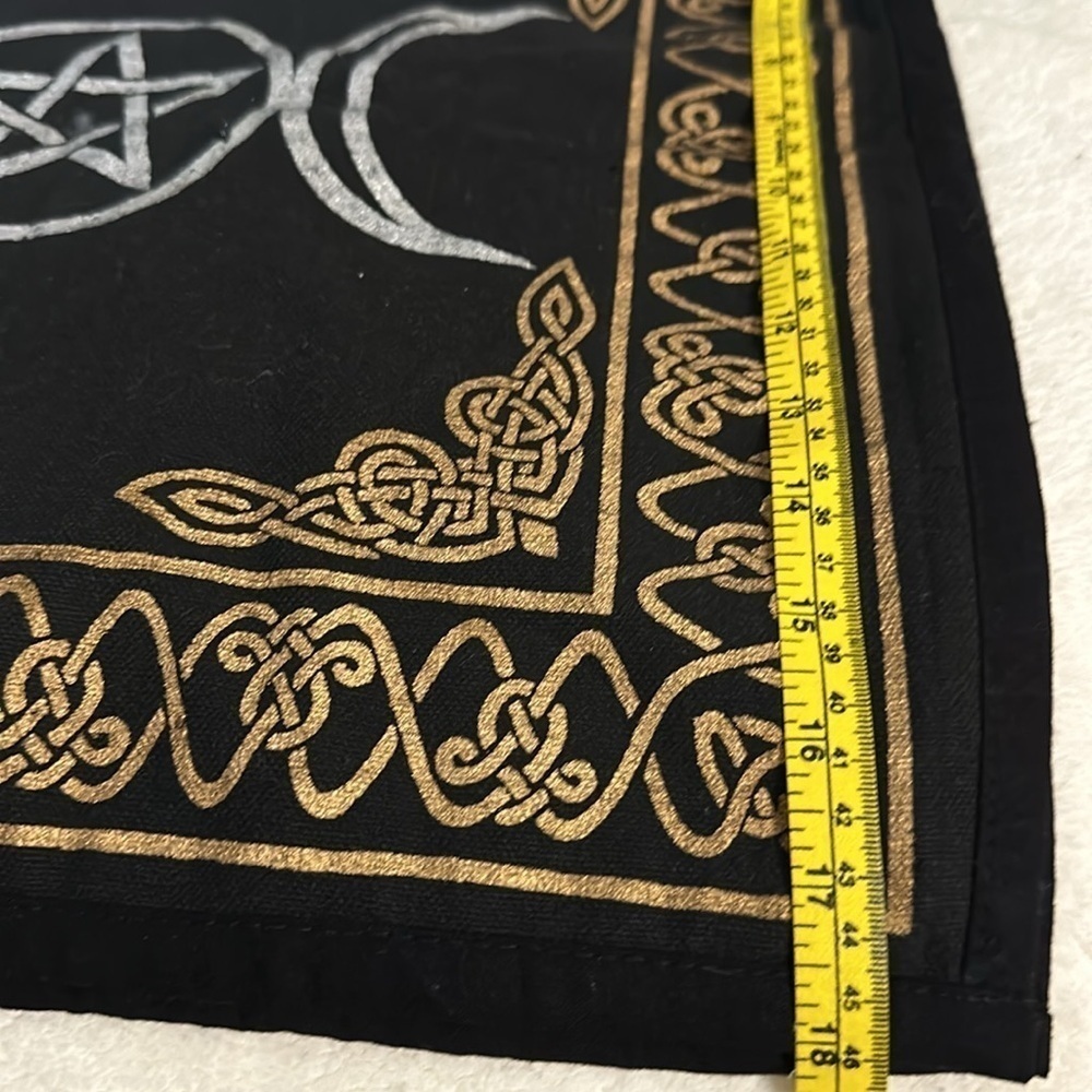 EUC Moon Tote  Bag 100% cotton astrology witchy black 
Shopping, books, spacious - Picture 5 of 8
